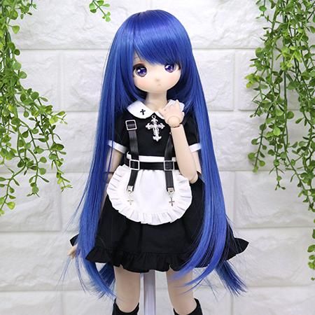 DOLLCE Natural Long wig in Blue Indigo