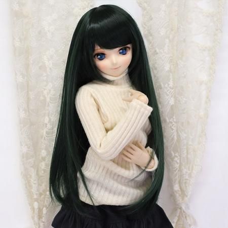 DOLLCE Natural Long wig in Black Green
