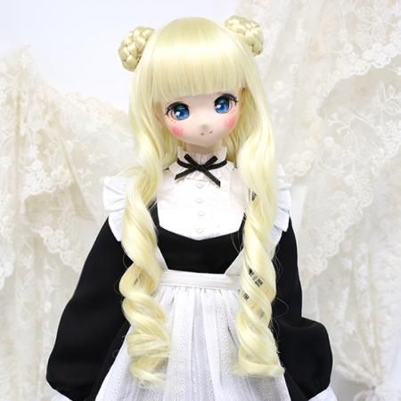 DOLLCE Chignon Curl wig in Honey Blonde