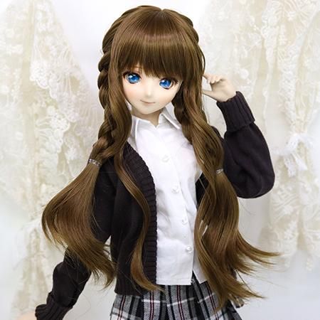 DOLLCE Long Shrimp wig in Warm Brown