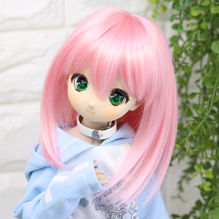 DOLLCE Semi Long wig in Peach Pink