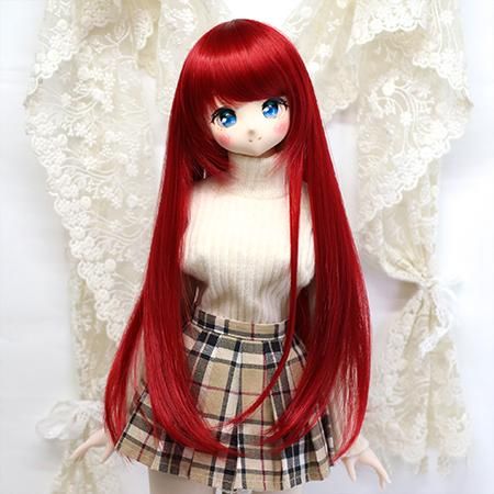 DOLLCE Natural Long wig in Crimson