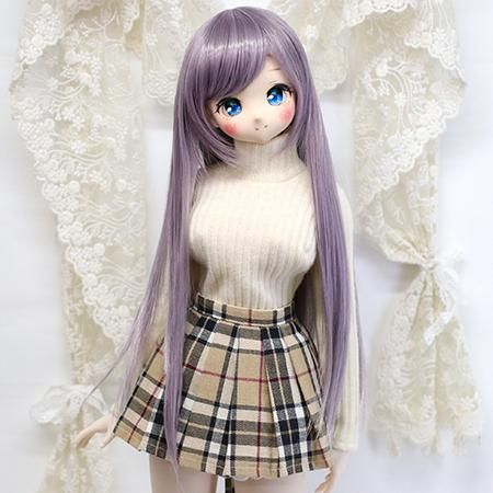 DOLLCE Natural Long wig in Deep Purple