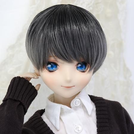 DOLLCE Gradation Short wig in Black × Grey