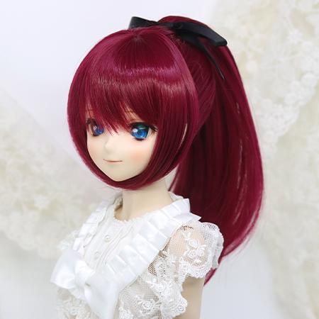 DOLLCE Pony Tail wig in Scarlet