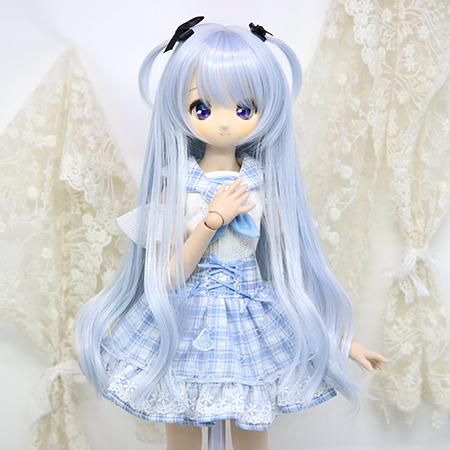 DOLLCE Fluffy Twin wig in Pale Violet