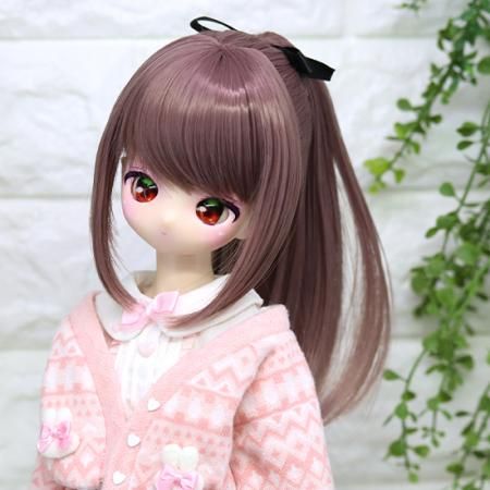 DOLLCE Pony Tail wig in Walnut Brown