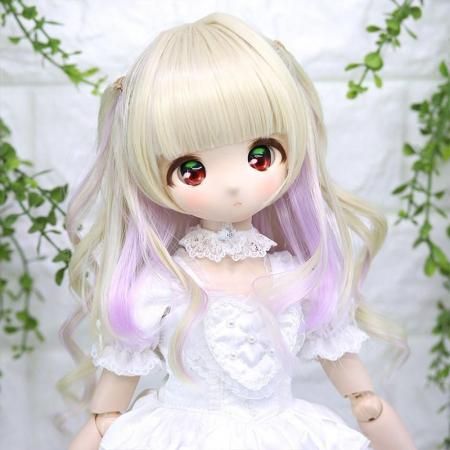 DOLLCE Sweet Tricker wig in Silk Grey × Wisteria Purple