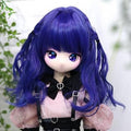 DOLLCE Chiffon Tresse wig in Deep Lapis Blue × Pale Blue