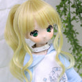 DOLLCE Side Pony wig in Amber Brown