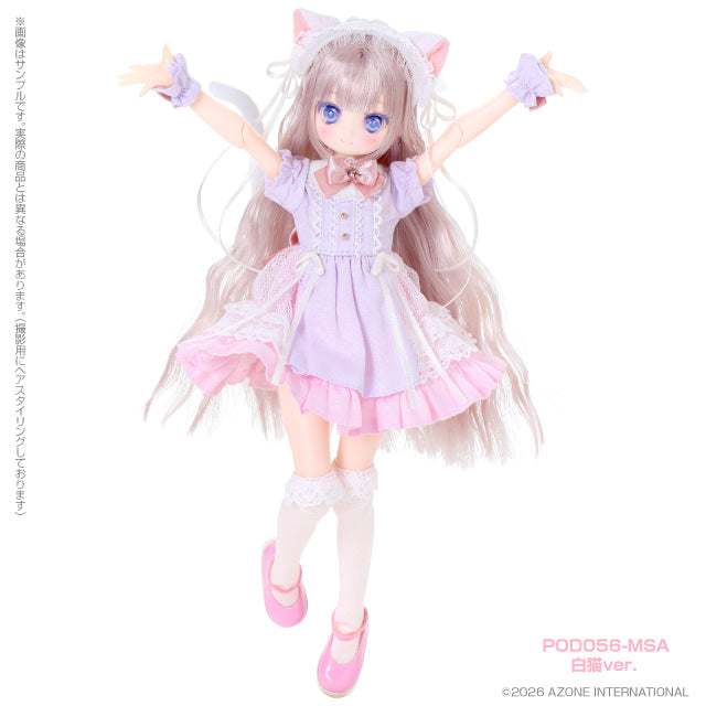 [AZONE] Colorful Dreamin’ Mebae ~A Gift from M.K. (White Cat Ver.)~ 12th Anniversary Model