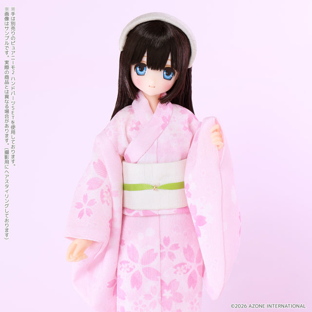 [AZONE] Sahra's a la mode SAHRA / Sweet Days YUKATA Collection ~Black Hair~ 12th Anniversary Ver.