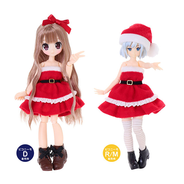 [AZONE] 1/12 Bare-Top Santa Dress Set (Red)